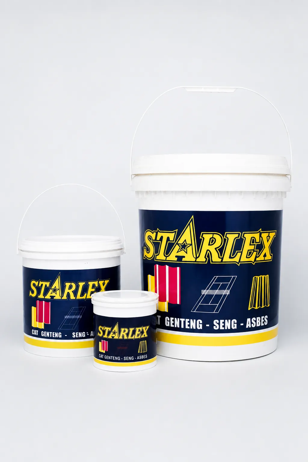 STARLEX Cat Genteng, Seng & Asbes